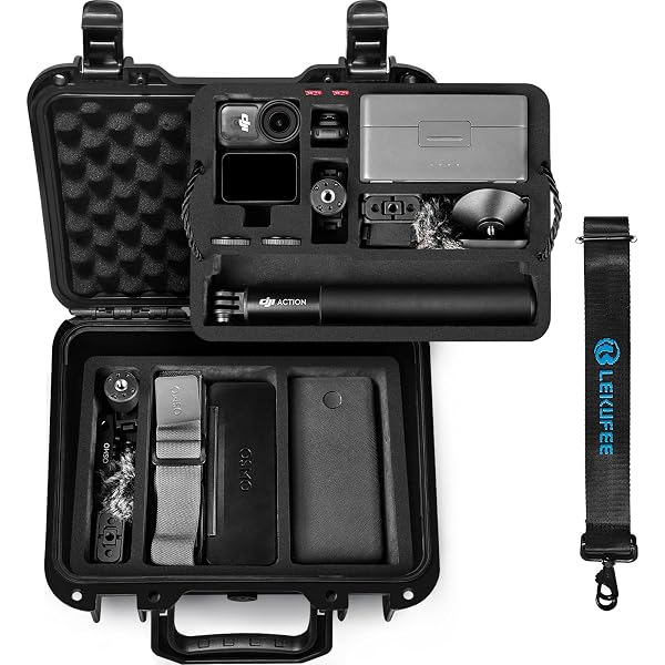 Amazon.com : Lekufee Portable Waterproof Hard Case for DJI Osmo